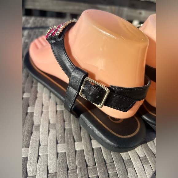 GORGEOUS Beaded Leather Strappy Sandals NWT!​​​ - Picture 6 of 7